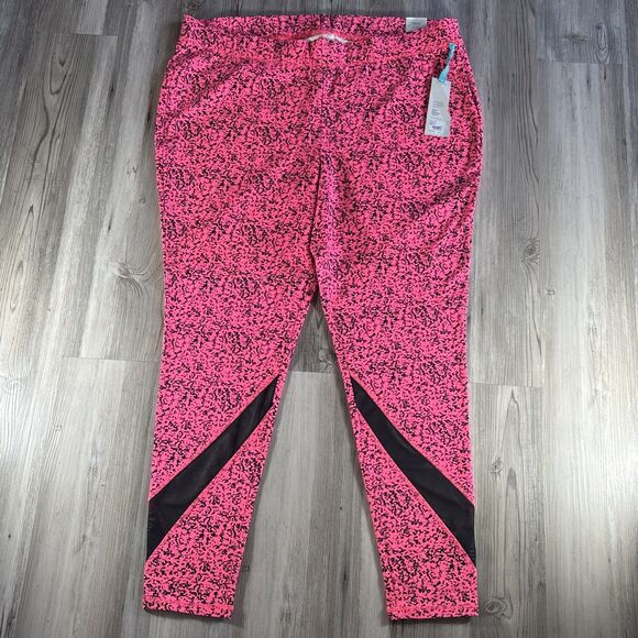 NWT Livi Active Signature Stretch Legging With Mesh Insert Size 22/24 - Picture 1 of 11